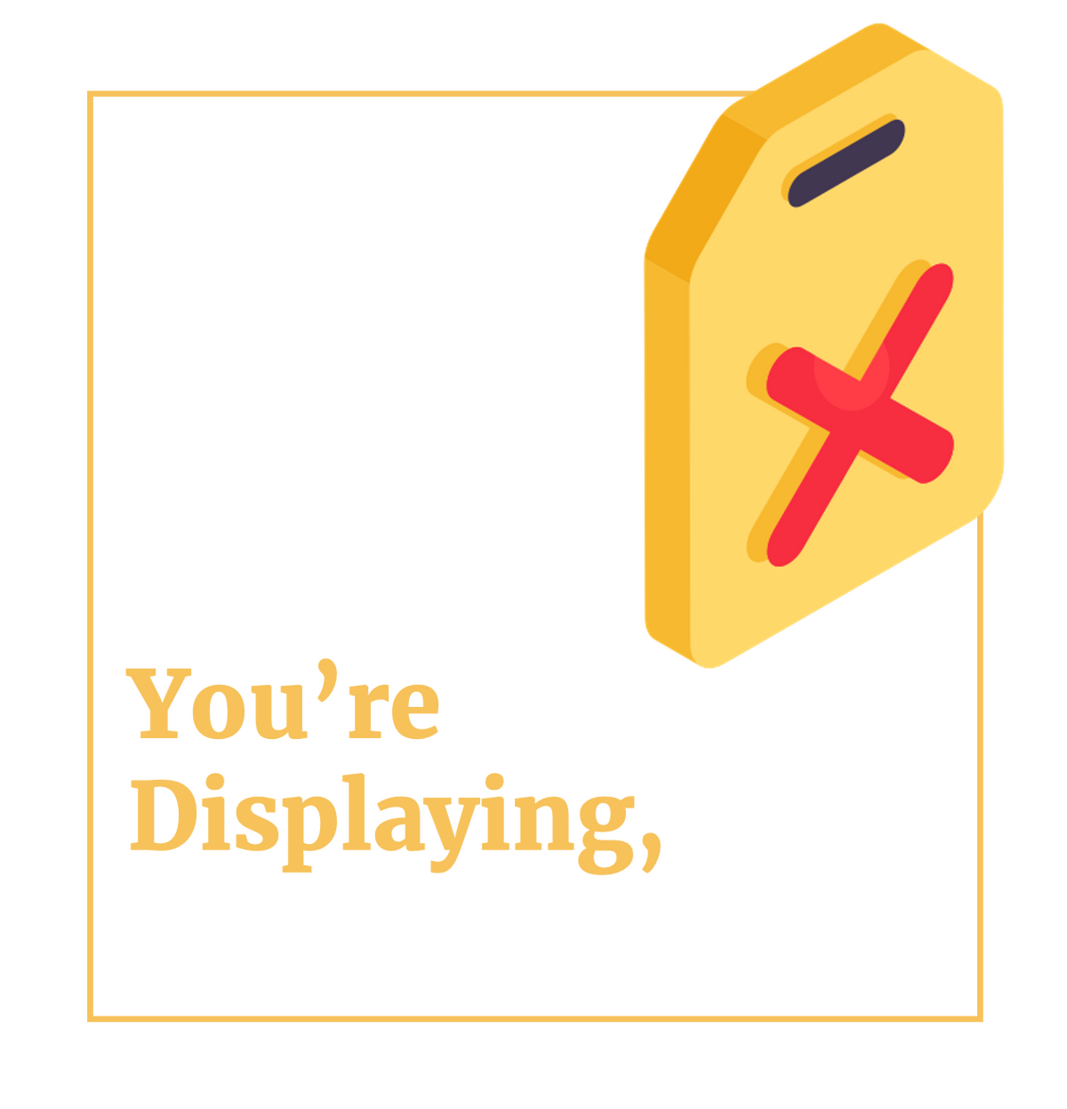 You are Displaying, Not Selling Auto personalize Catalog for customers